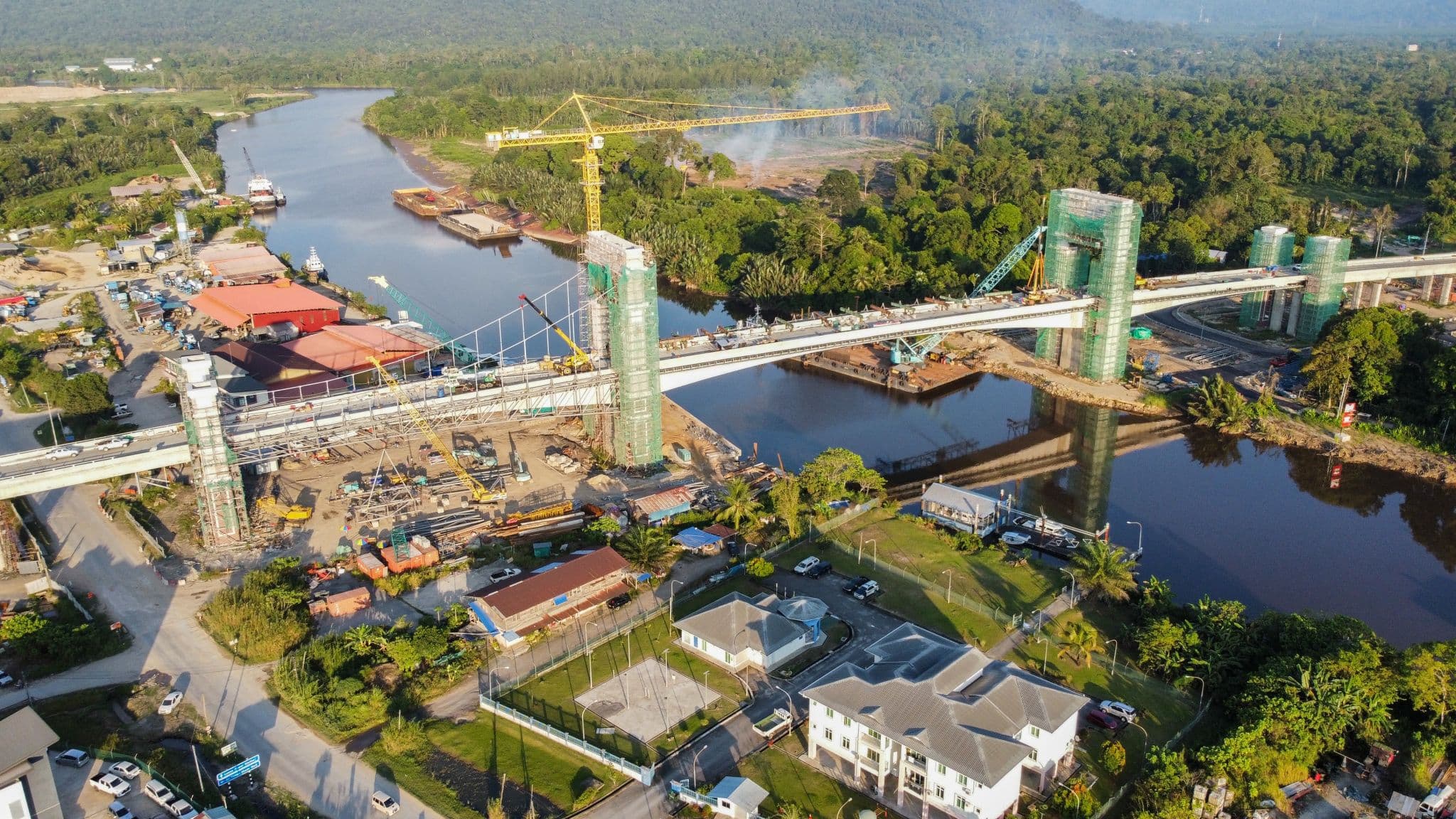 Bandar Lawas Bridge, Sarawak