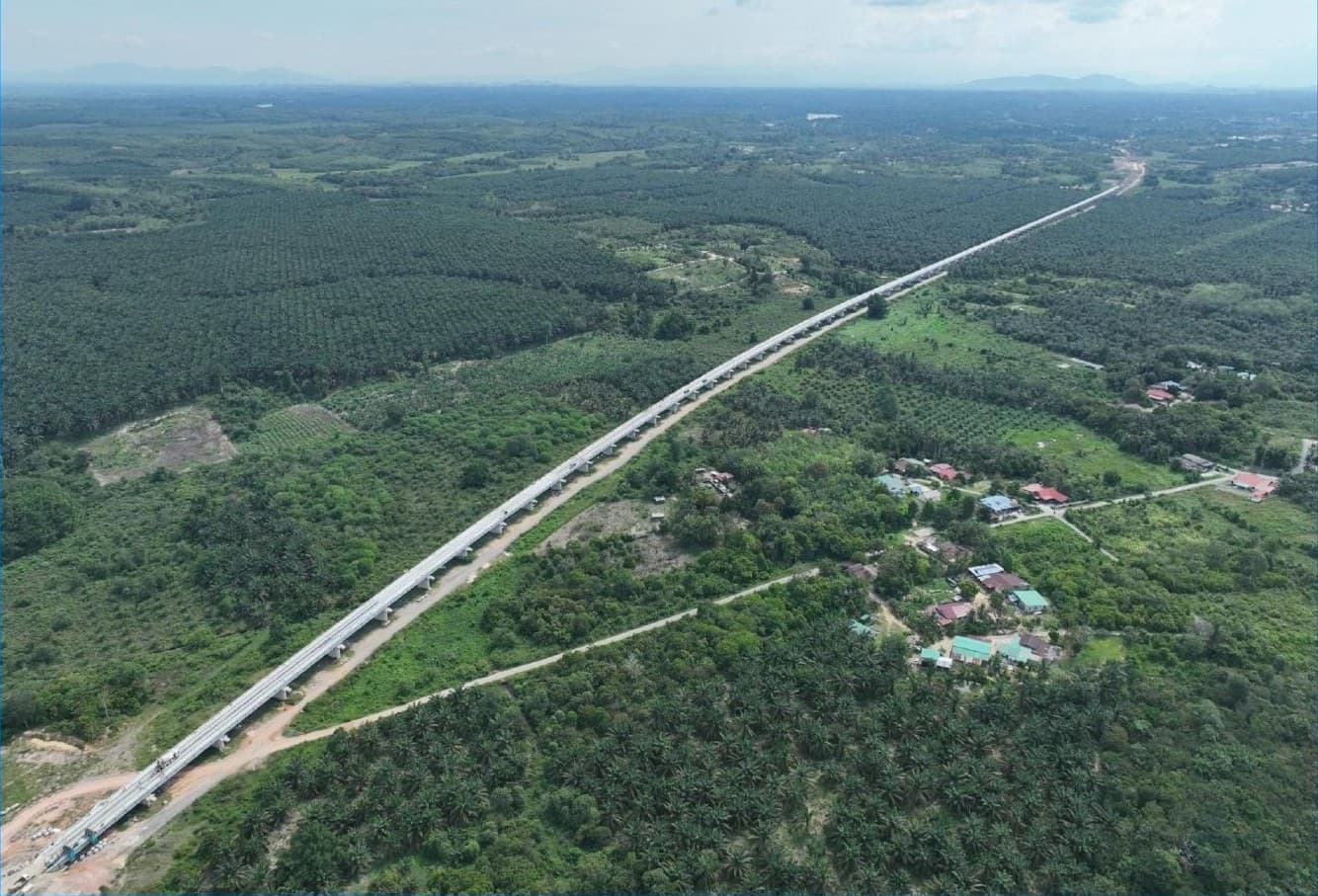East Coast Rail Link (ECRL), Malaysia, 665km