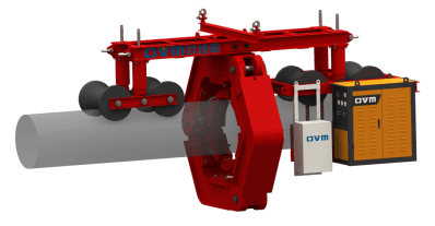Cable Tightening Machine — OVM Post-Tensioning Systems technical drawing