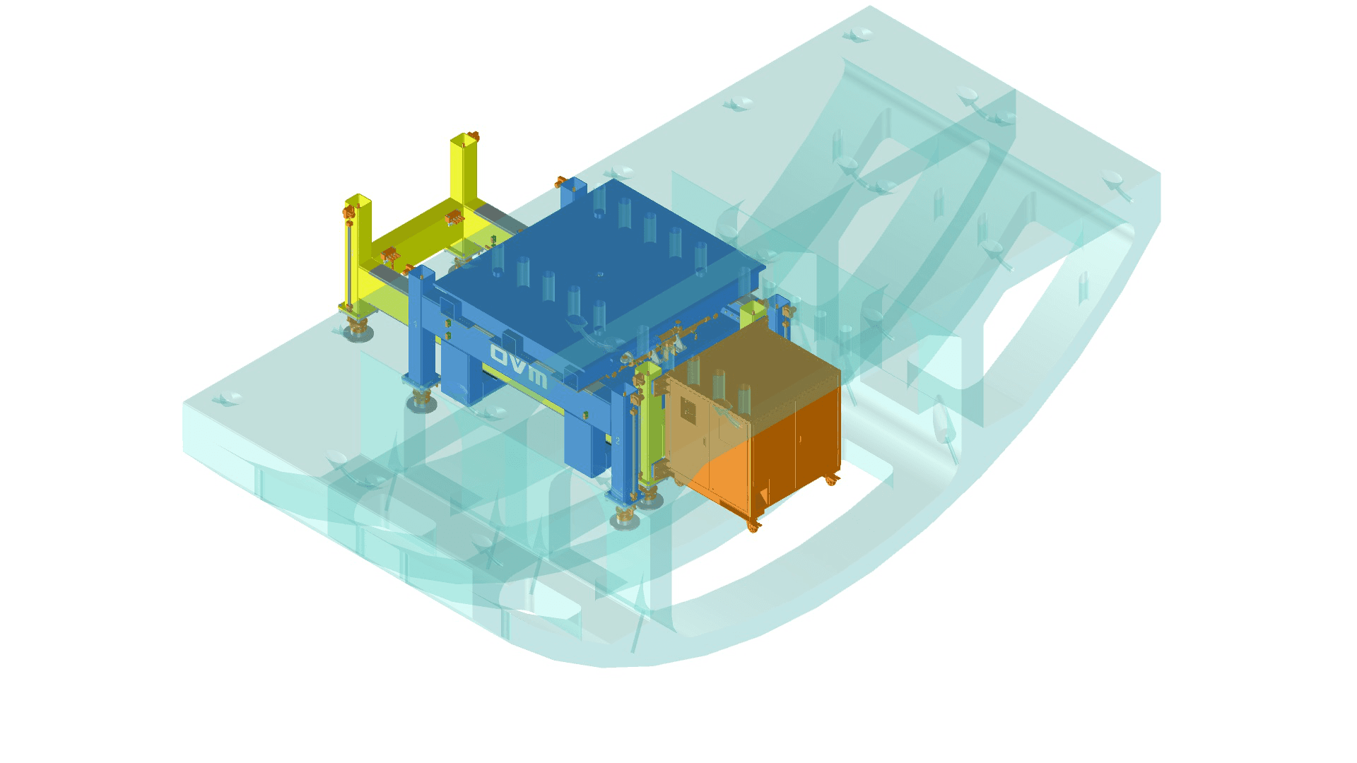 Self-Propelled Arc Component Installation Equipment — OVM equipment